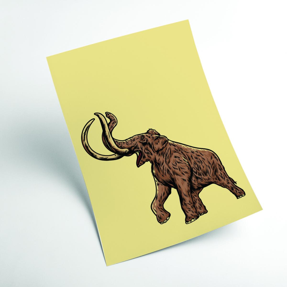 Brown Mammoth Extra Large Stanley Print House – image 2