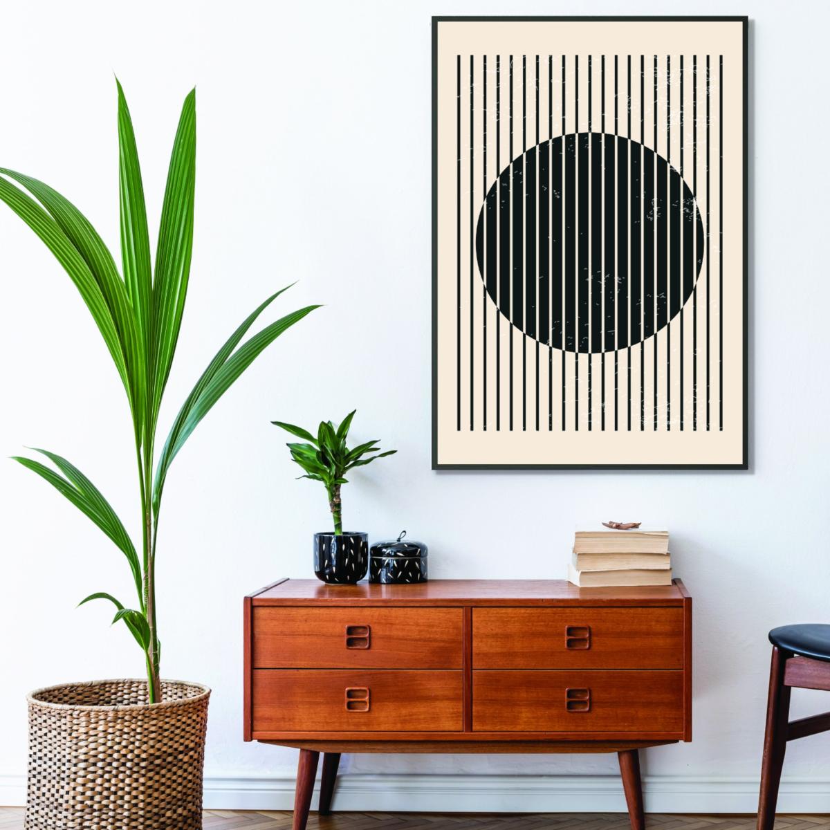 Black & White Geometric Shapes - 1 Extra Small Stanley Print House – image 3