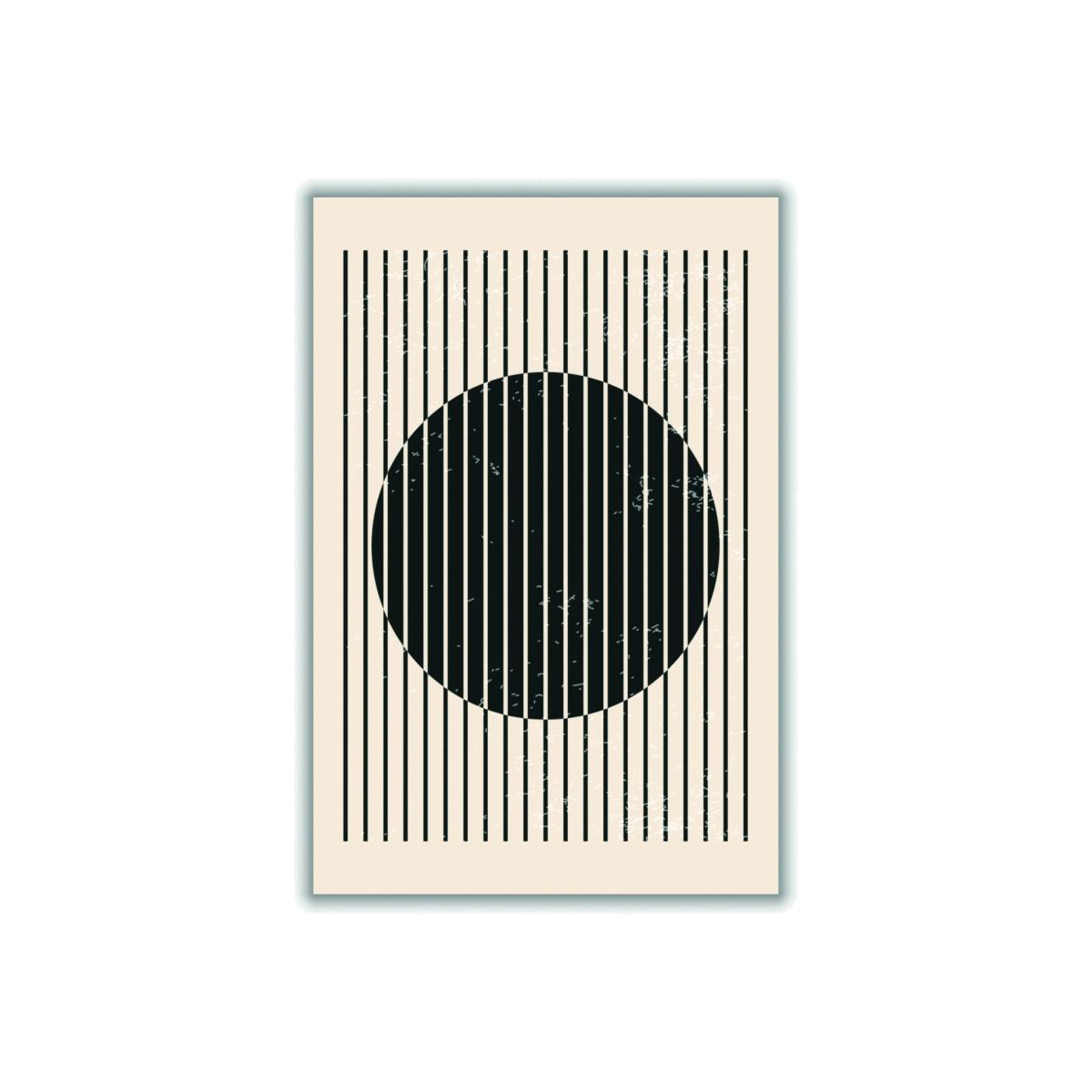 Black & White Geometric Shapes - 1 Extra Small Stanley Print House – image 1