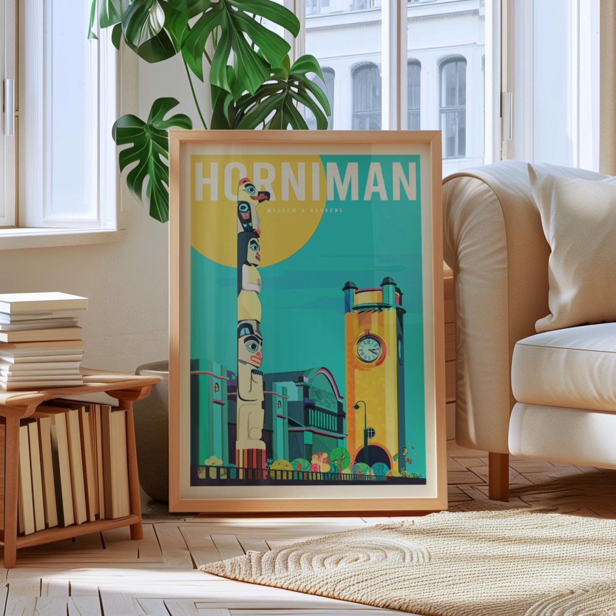 Horniman Museum And Gardens Art Print | A3 | 297 X 420Mm | Eye for London Prints – image 3