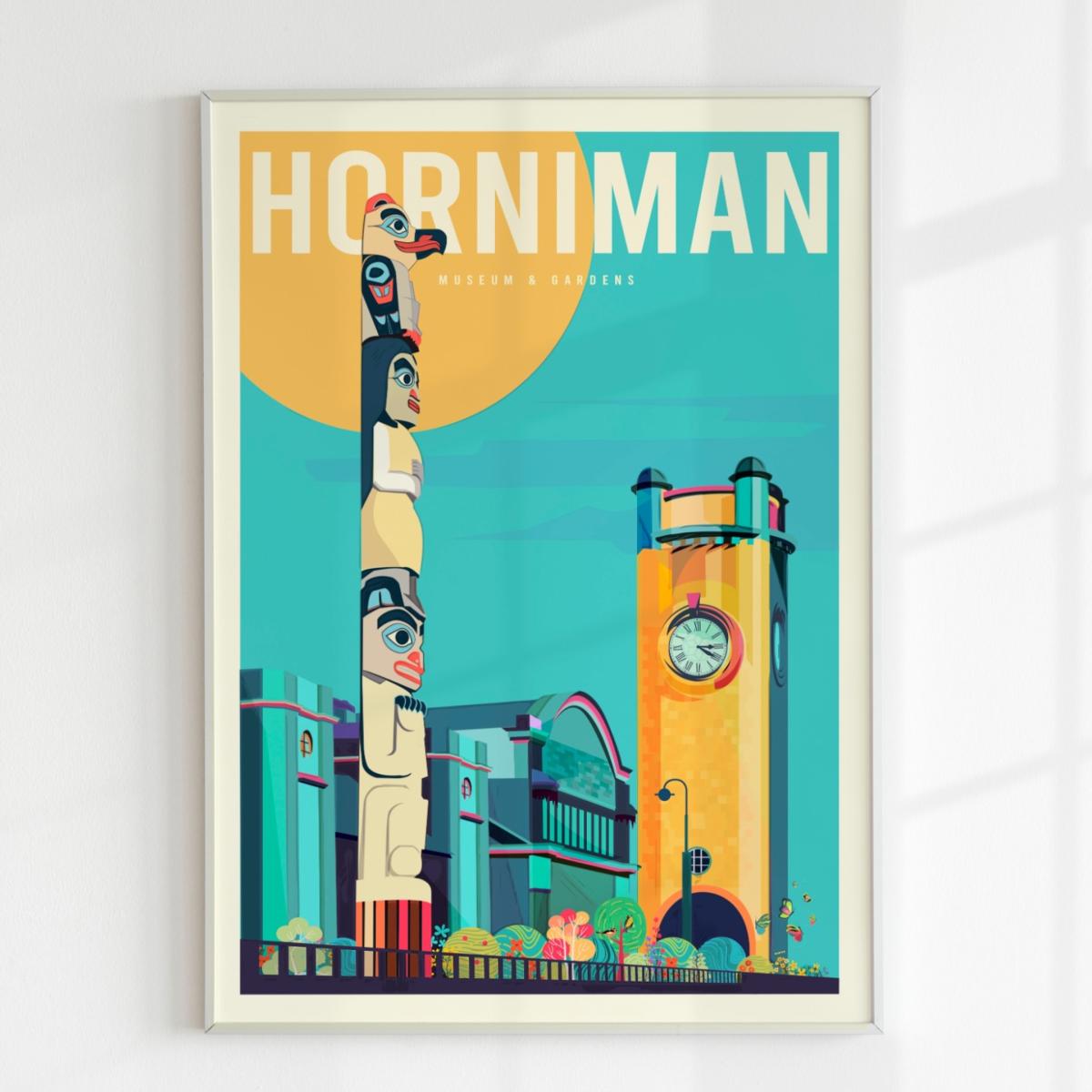 Horniman Museum And Gardens Art Print | A3 | 297 X 420Mm | Eye for London Prints – image 4