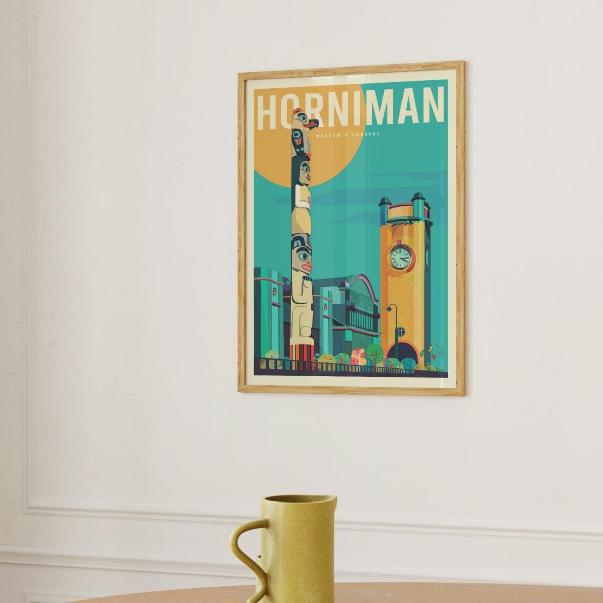 Horniman Museum And Gardens Art Print | A3 | 297 X 420Mm | Eye for London Prints – image 5