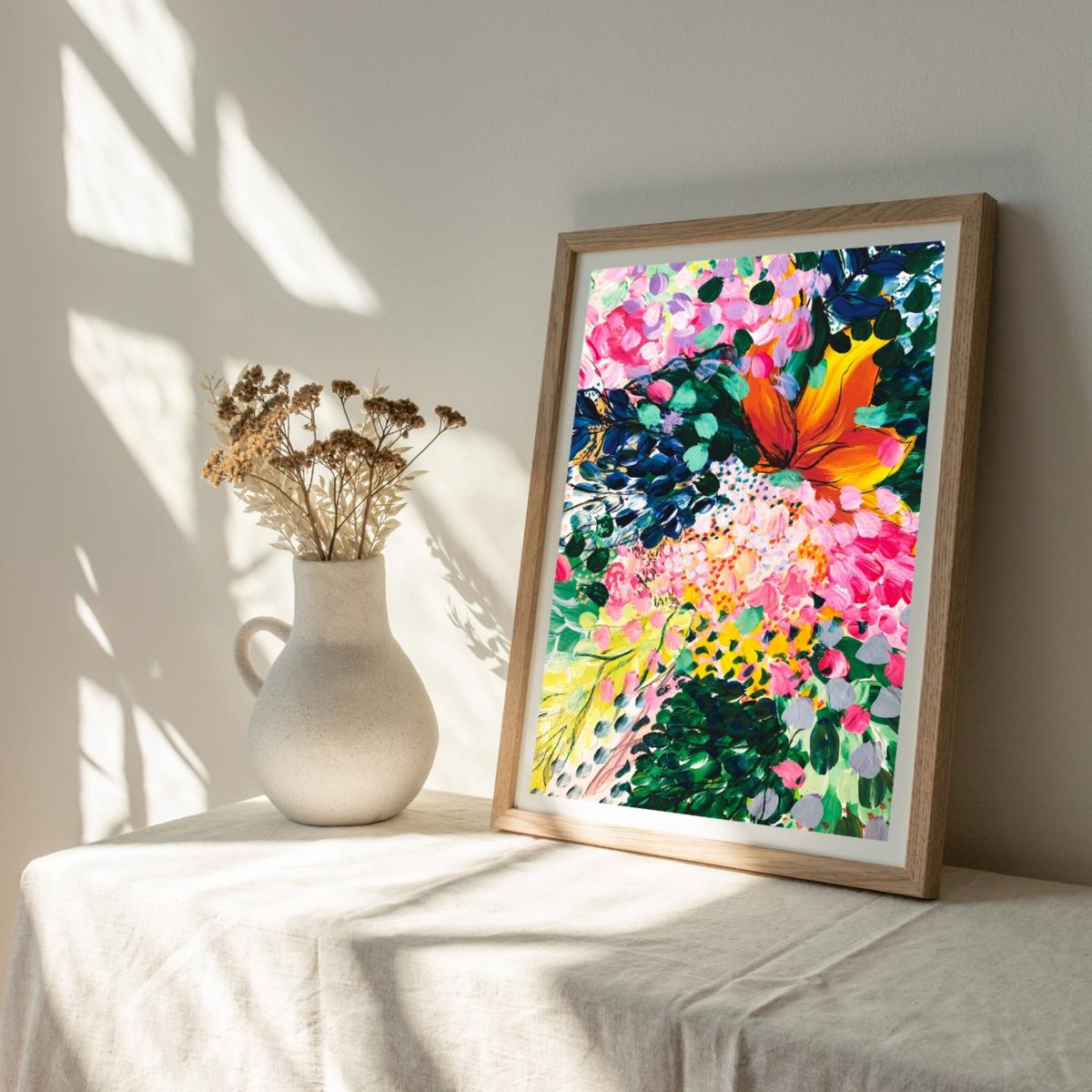 Fleur - Abstract Floral Print Jessica Slack Studio – image 3