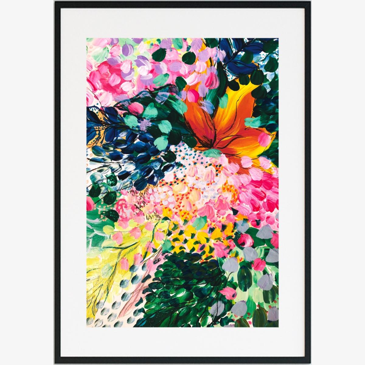 Fleur - Abstract Floral Print Jessica Slack Studio – image 1