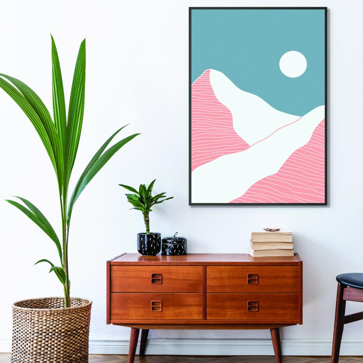 Minimal Alpenglow #2 A2 420 X 594Mm Stanley Print House – image 3