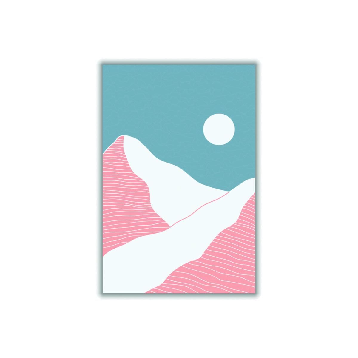 Minimal Alpenglow #2 A2 420 X 594Mm Stanley Print House – image 1