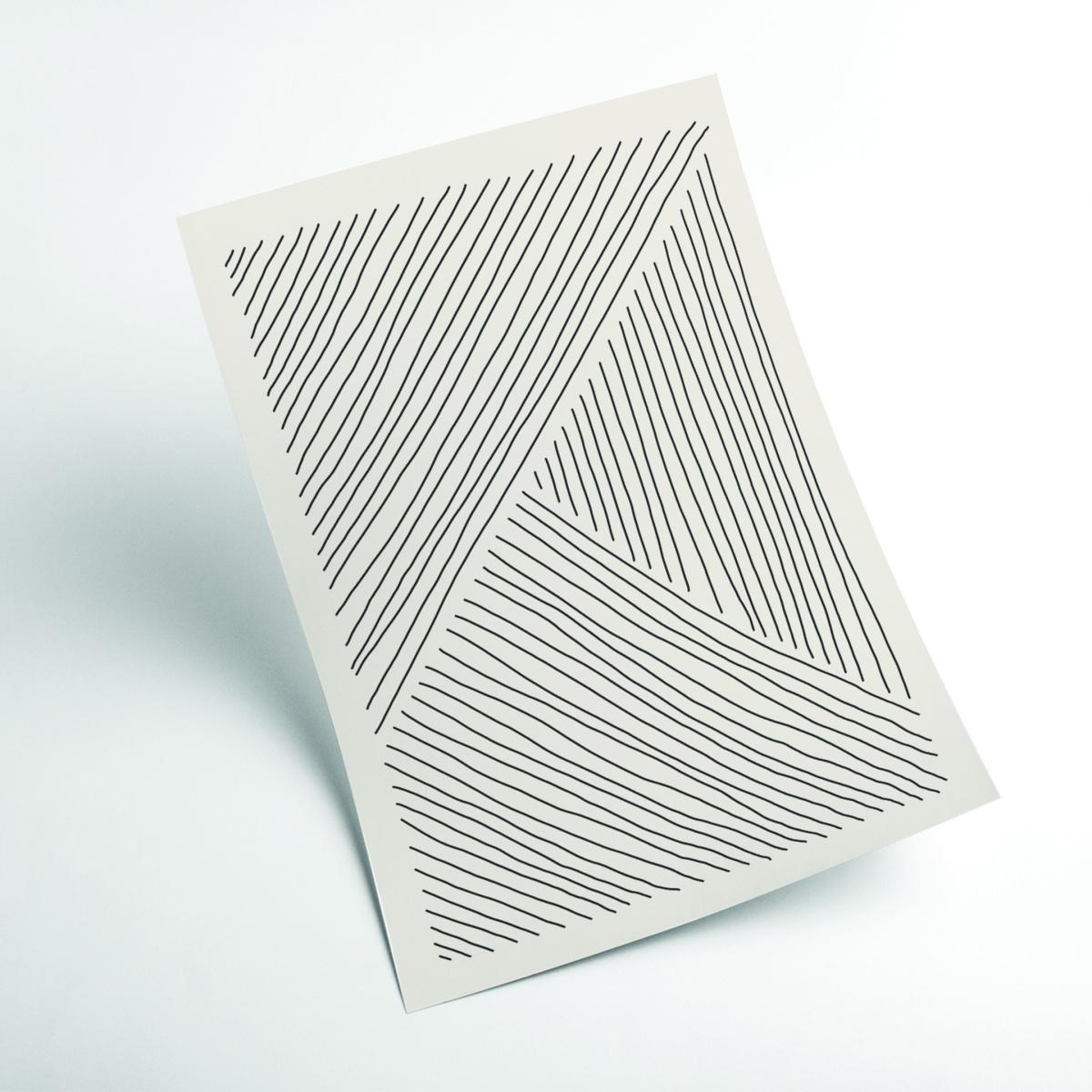 Grey Boho Line Vibes #1 A2 420 X 594Mm Stanley Print House – image 2