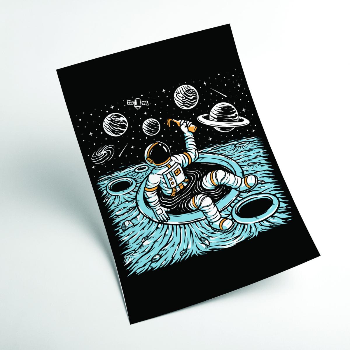 Blue Cold Beer And Zero Gravity A1 594 X 841Mm Stanley Print House – image 2