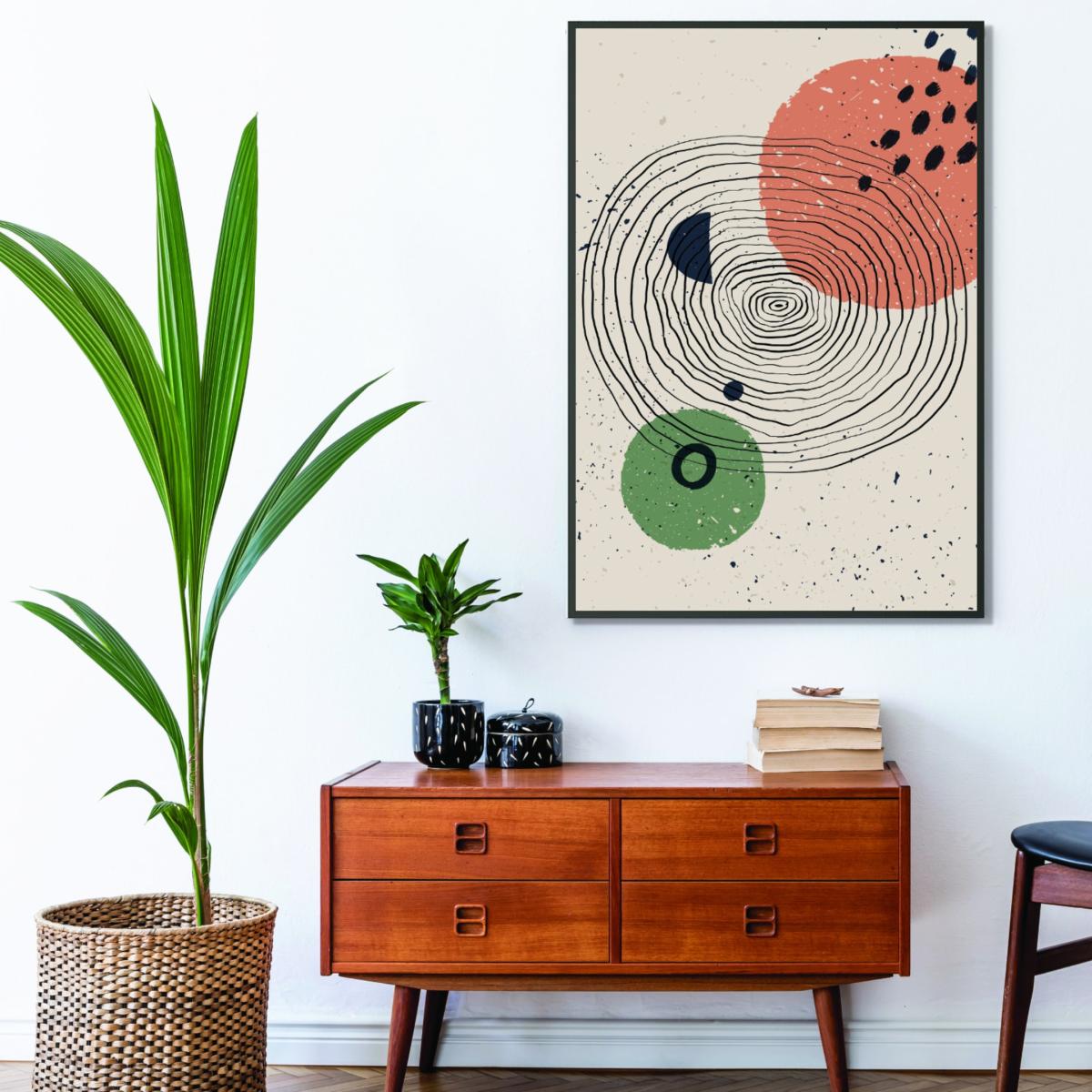 Rose Gold Abstract Poster Series #2 A3 297 X 420Mm Stanley Print House – image 3
