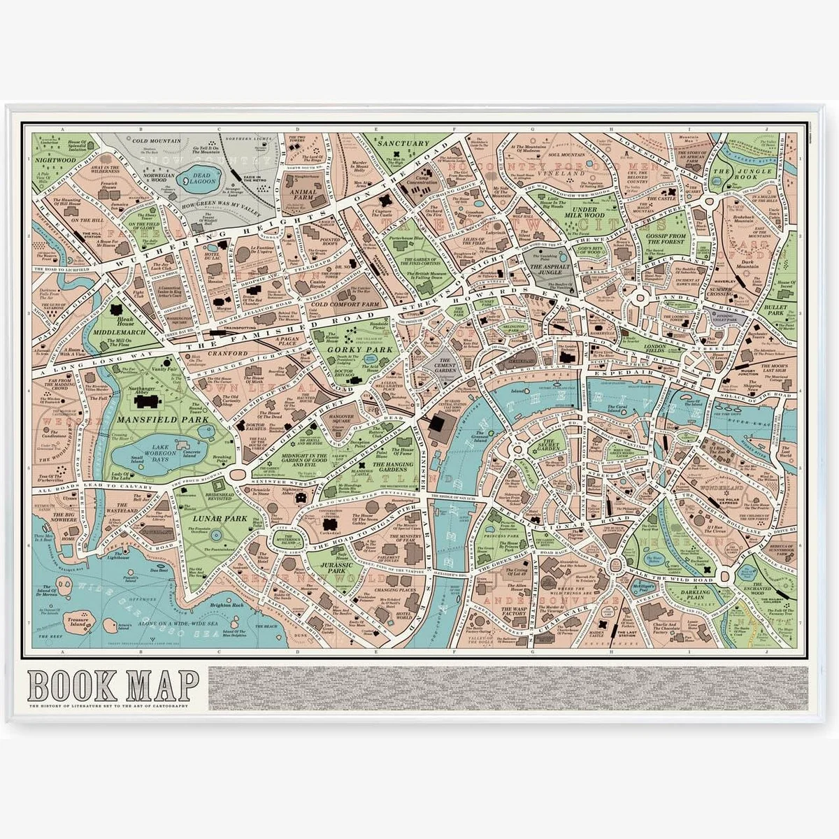 Book Map - Multicolour Dorothy