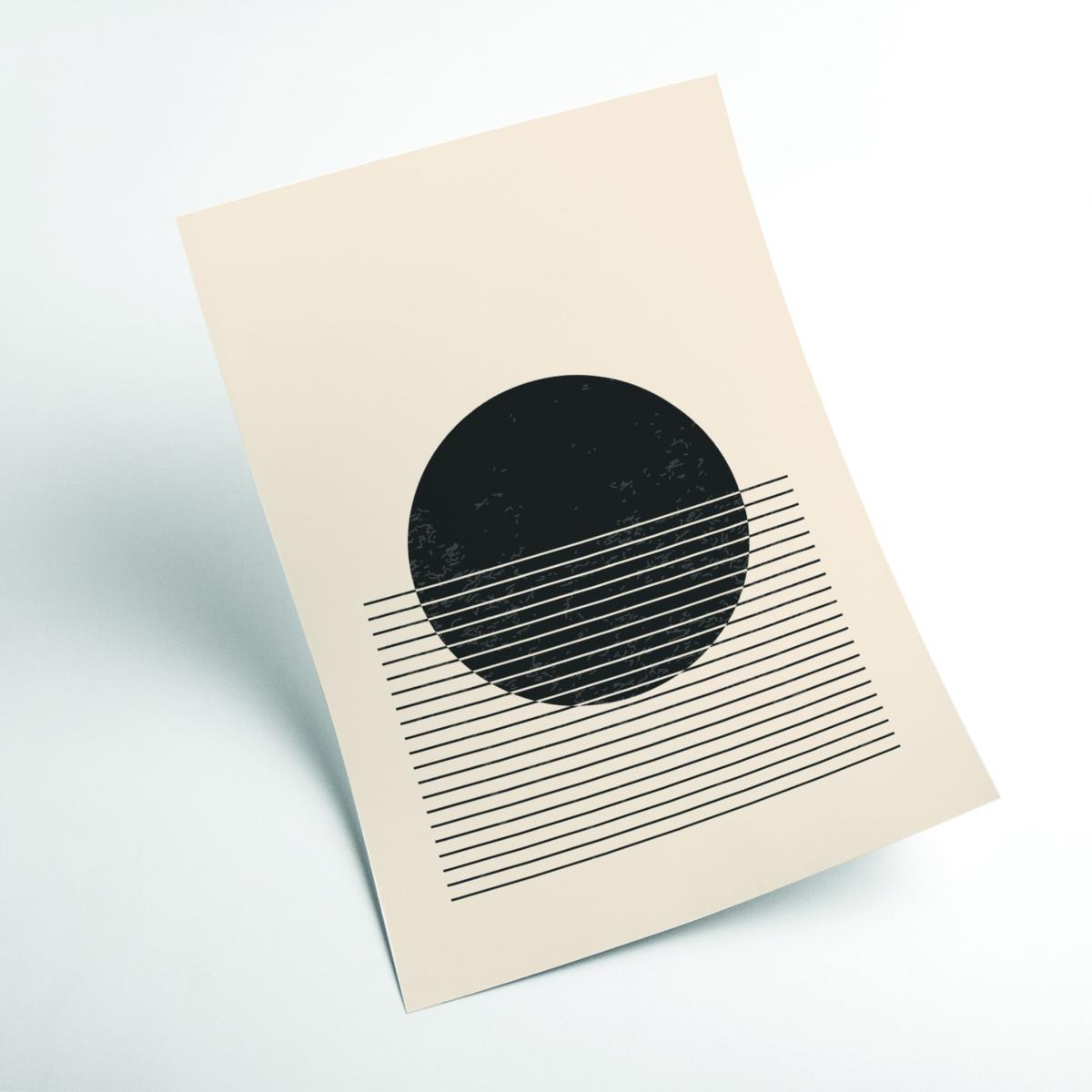 Black & White Line Series 1 Large Stanley Print House – image 2