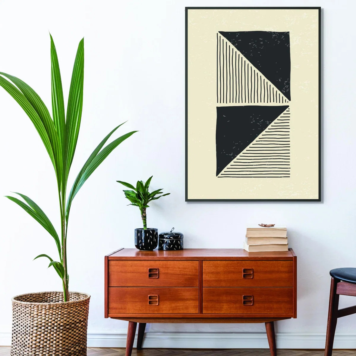 Abstract Black Set #2 Large Stanley Print House – image 3