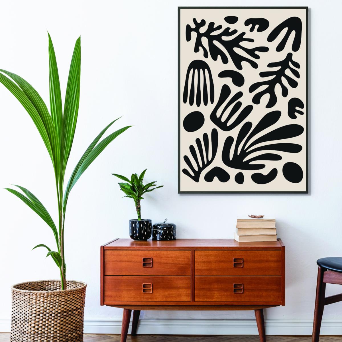 Henri Matisse Black Algae Collection #3 A2 420 X 594Mm Stanley Print House – image 3