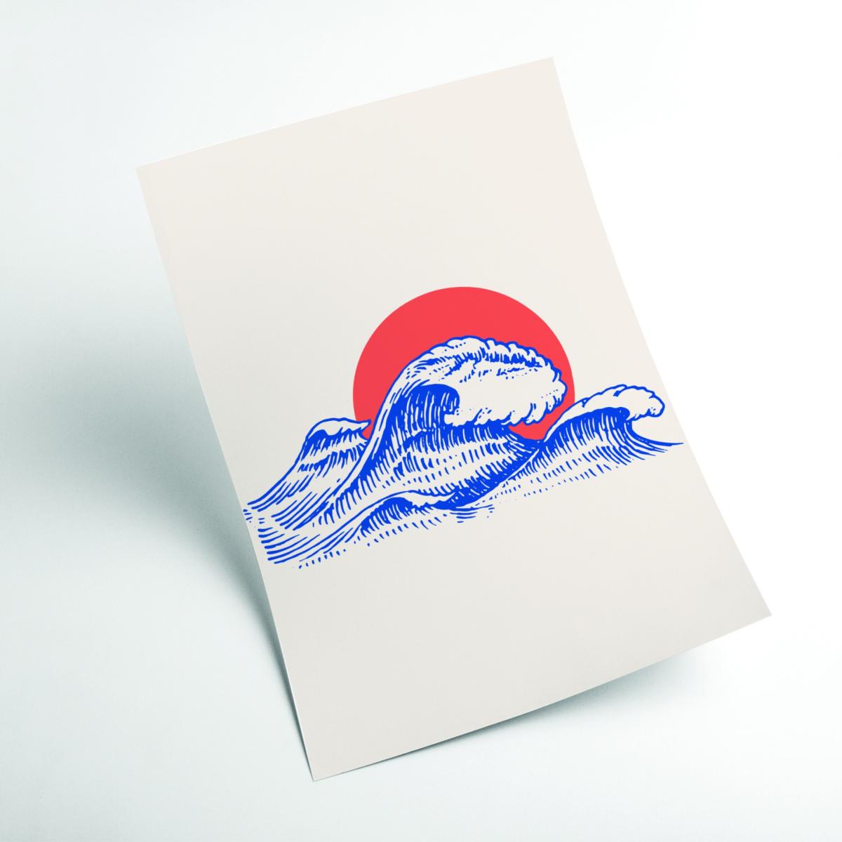 Blue Chill Waves Xxs Stanley Print House – image 2