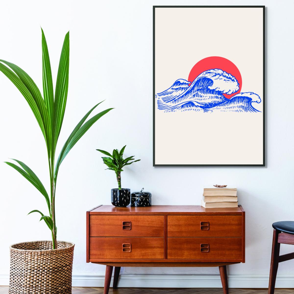 Blue Chill Waves Xxs Stanley Print House – image 3