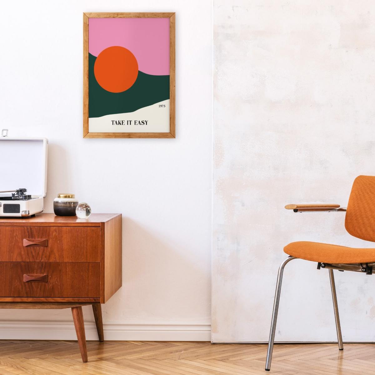 Take It Easy Eagles Inspired Retro Giclée Art Print | A2 | 420 X 594Mm | Fanclub – image 3
