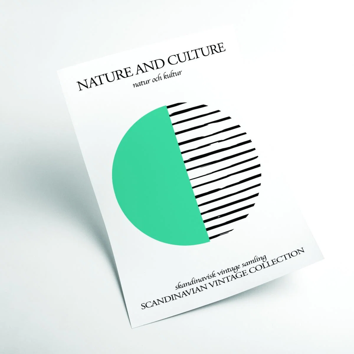 Blue Nature And Culture Scandinavian Collection Iiii A1 594 X 841Mm Stanley Print House – image 2