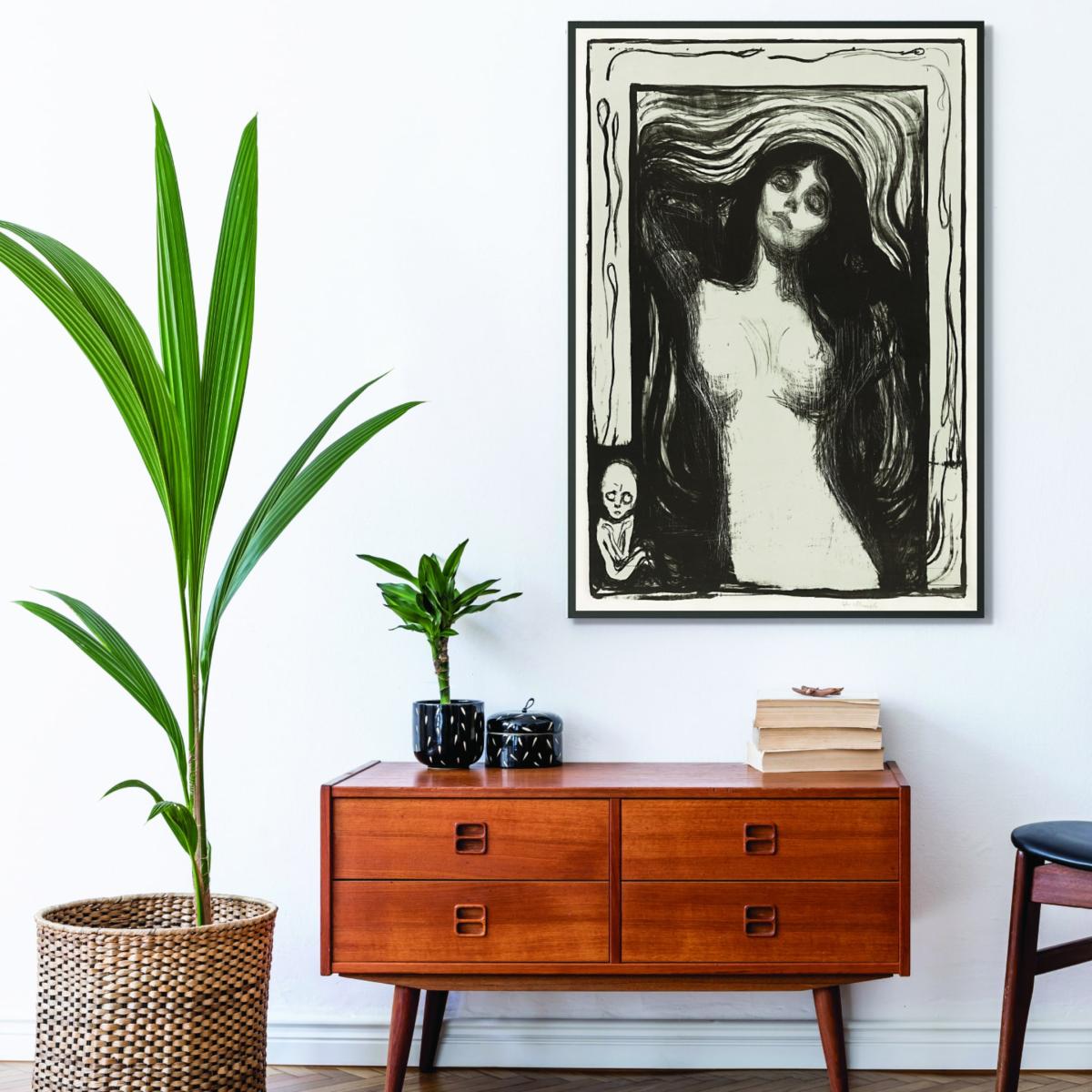 Neutrals Madonna Liebendes Weib 1895 By Edvard Munch Extra Large Stanley Print House – image 3