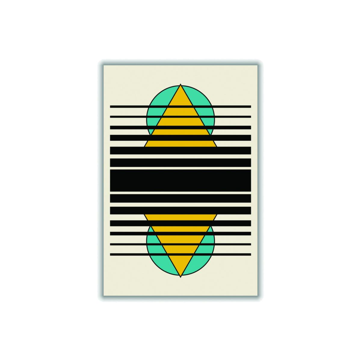 Geometric Suns. Iiii A1 594 X 841Mm Stanley Print House – image 1
