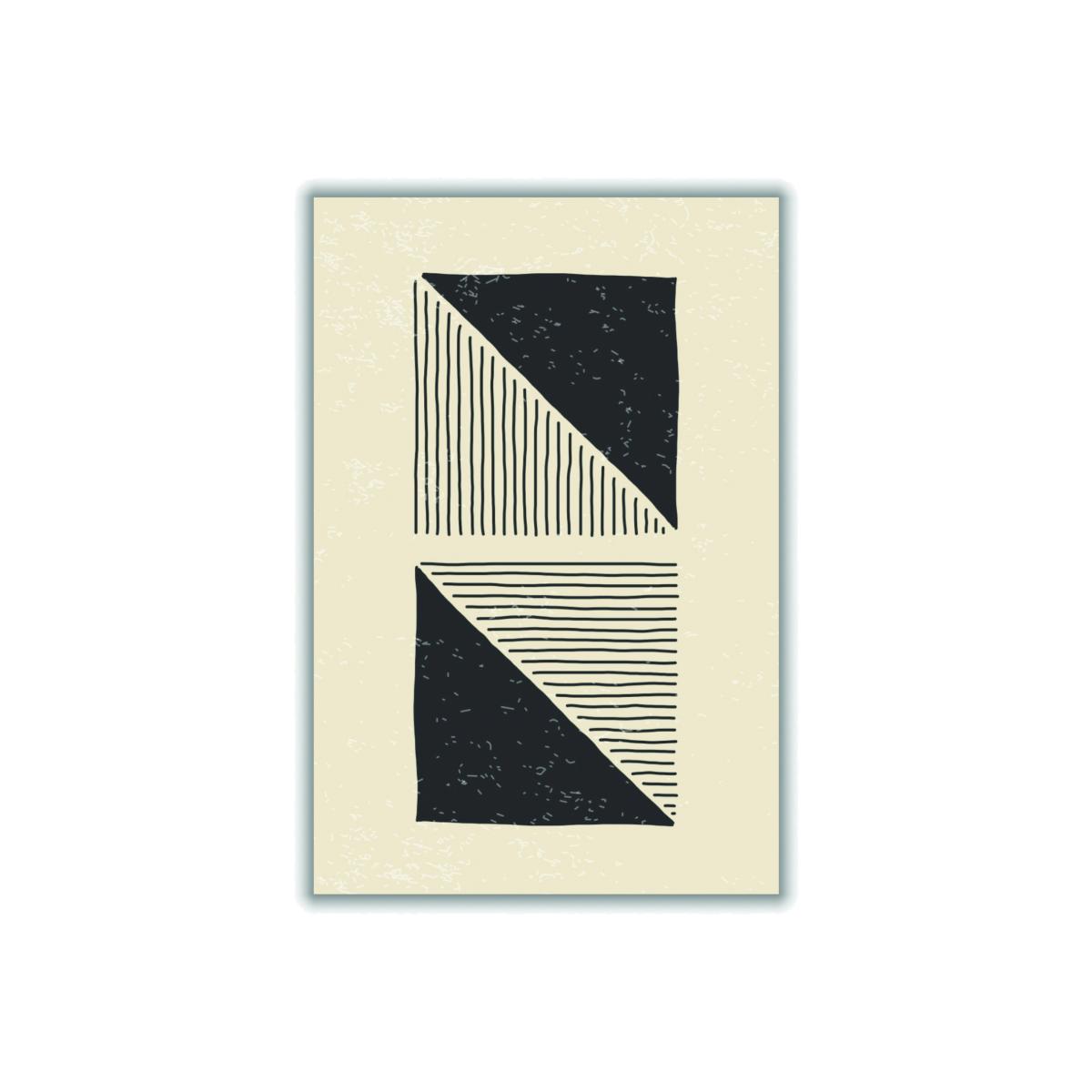 Black Triangles Series #3 A1 594 X 841Mm Stanley Print House – image 1