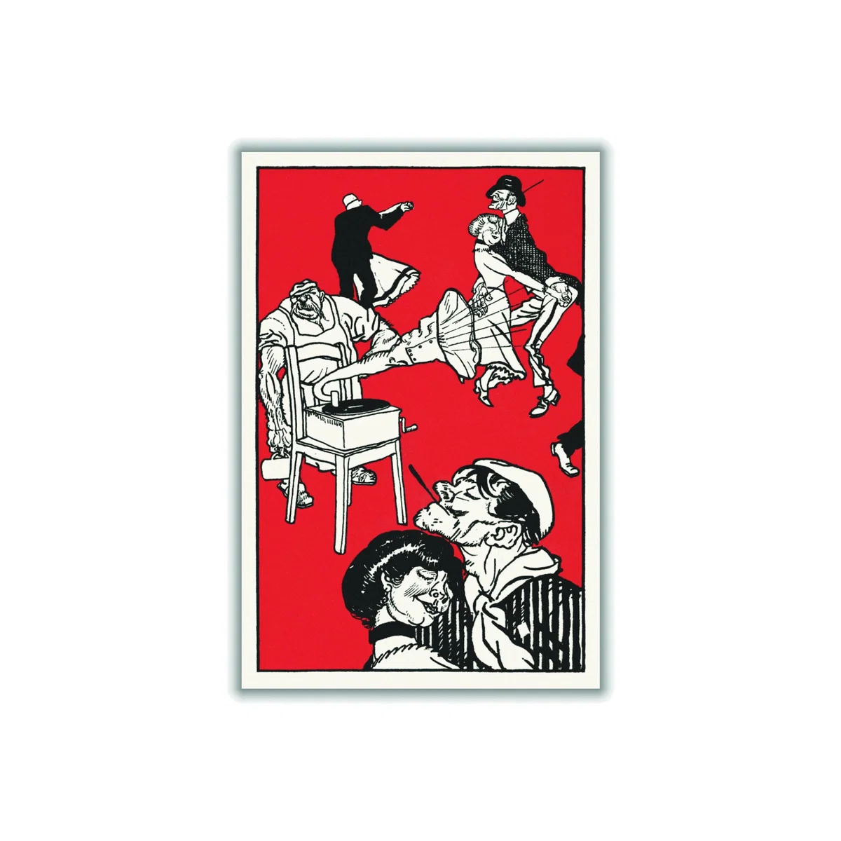 Red Dancers Extra Large Stanley Print House – image 1