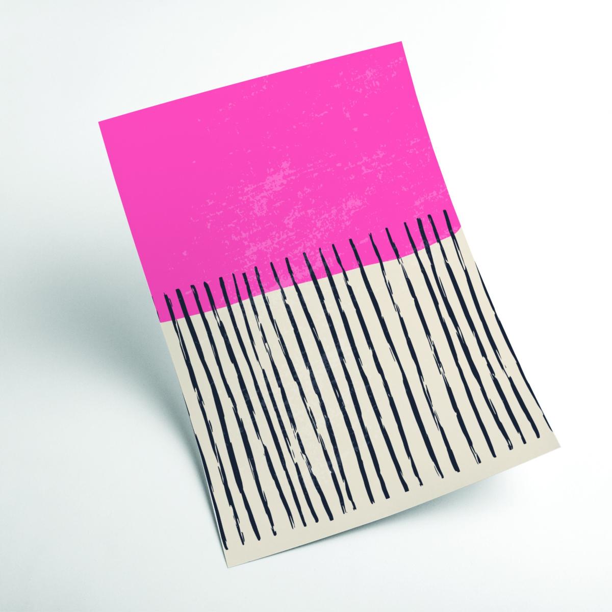 Pink / Purple Minimal Design #3 Small Stanley Print House – image 2