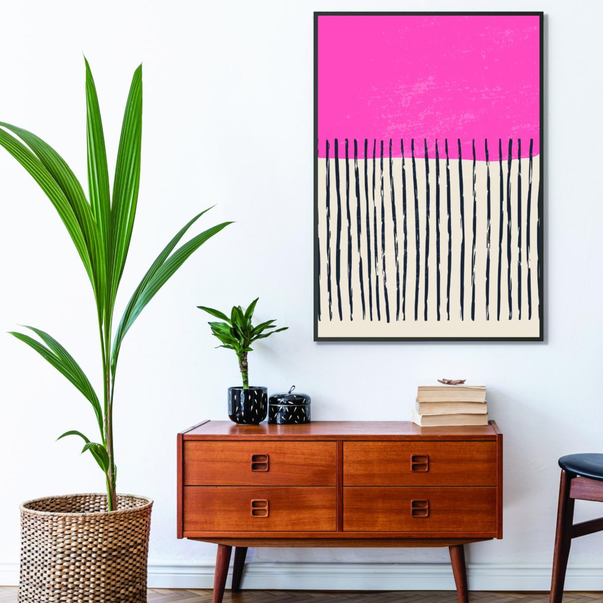 Pink / Purple Minimal Design #3 Small Stanley Print House – image 3
