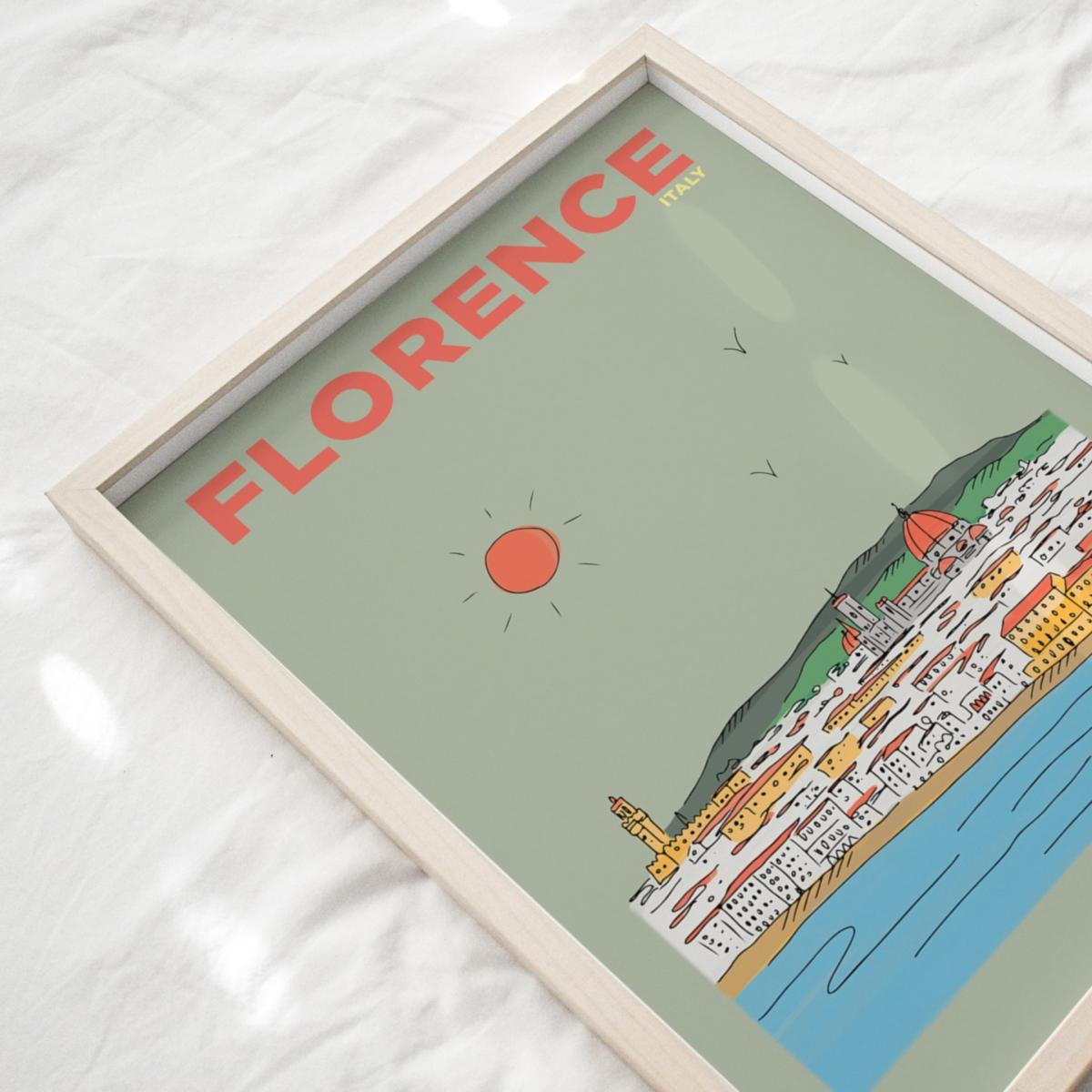 Florence Summer Escapes Print Places & Spaces Art Co. – image 3