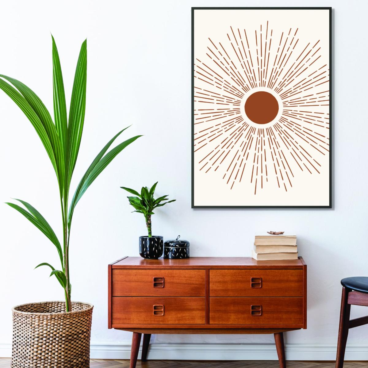 Brown Sun 2 A1 594 X 841Mm Stanley Print House – image 3