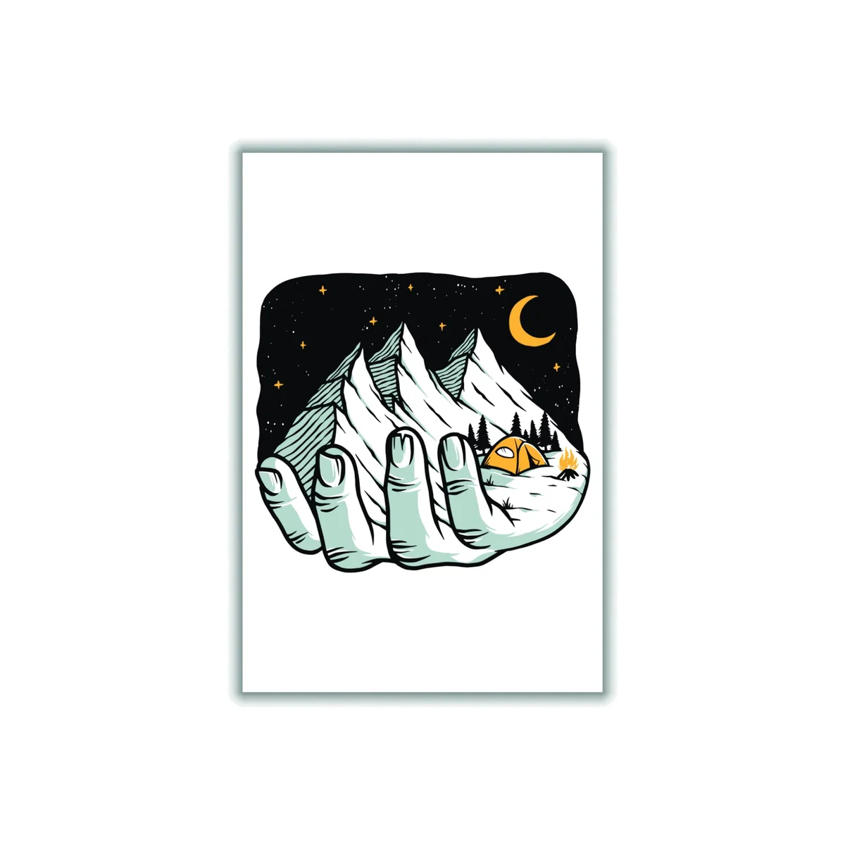 Black Grab A Handfull A1 594 X 841Mm Stanley Print House – image 1