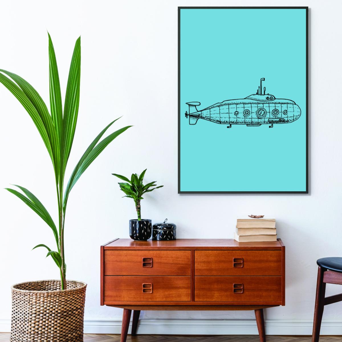 Blue Below Sea Extra Small Stanley Print House – image 3