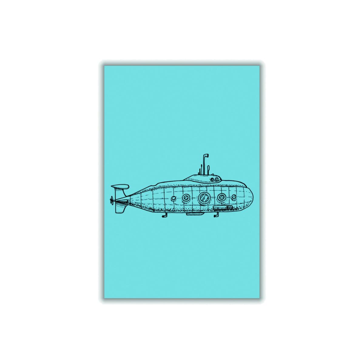 Blue Below Sea Extra Small Stanley Print House – image 1