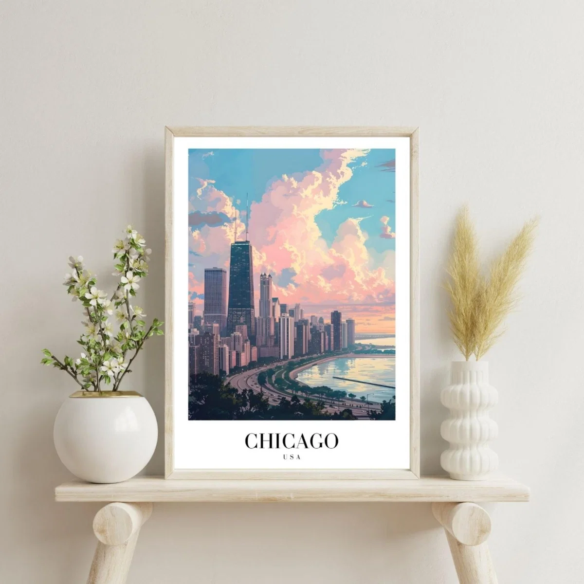 Chicago Skyline Radiance | Artchi – image 2
