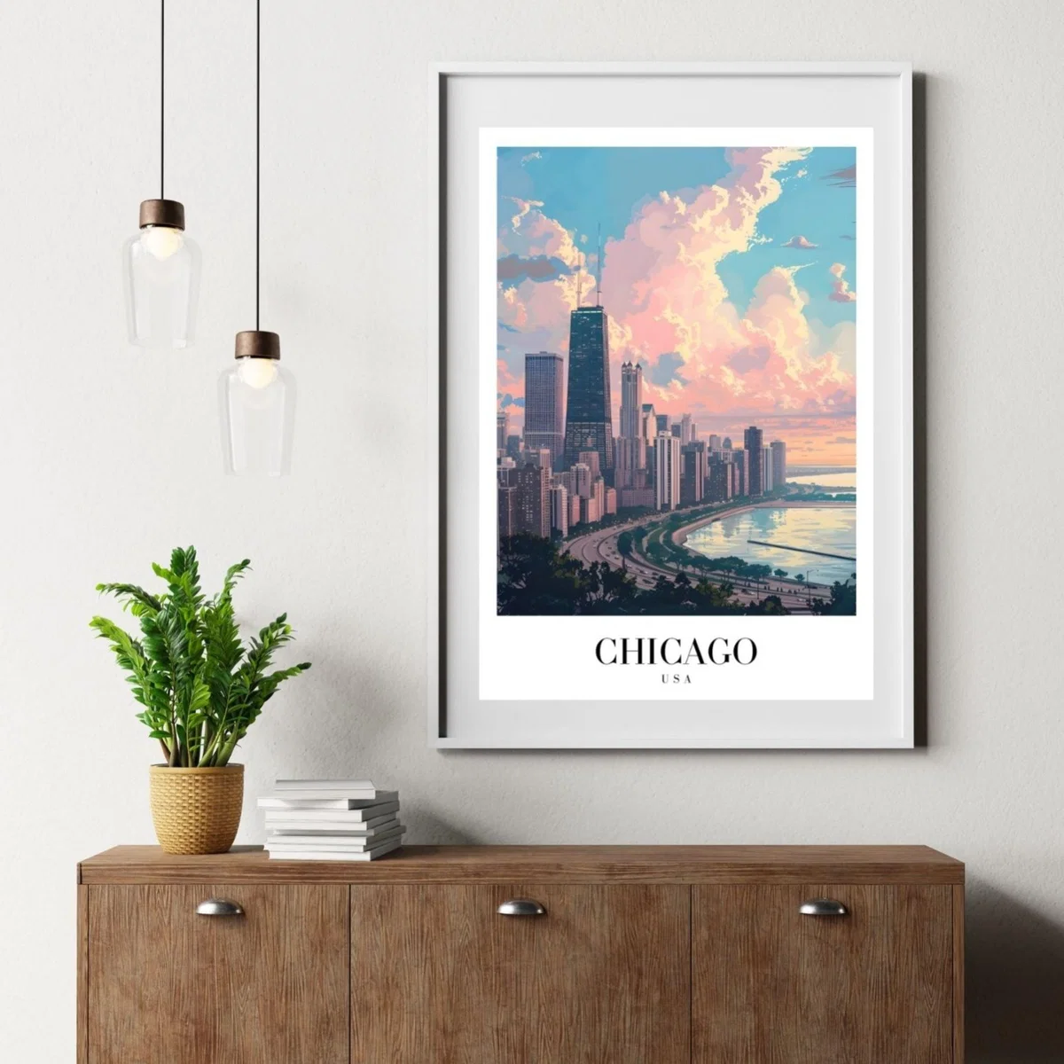 Chicago Skyline Radiance | Artchi – image 4