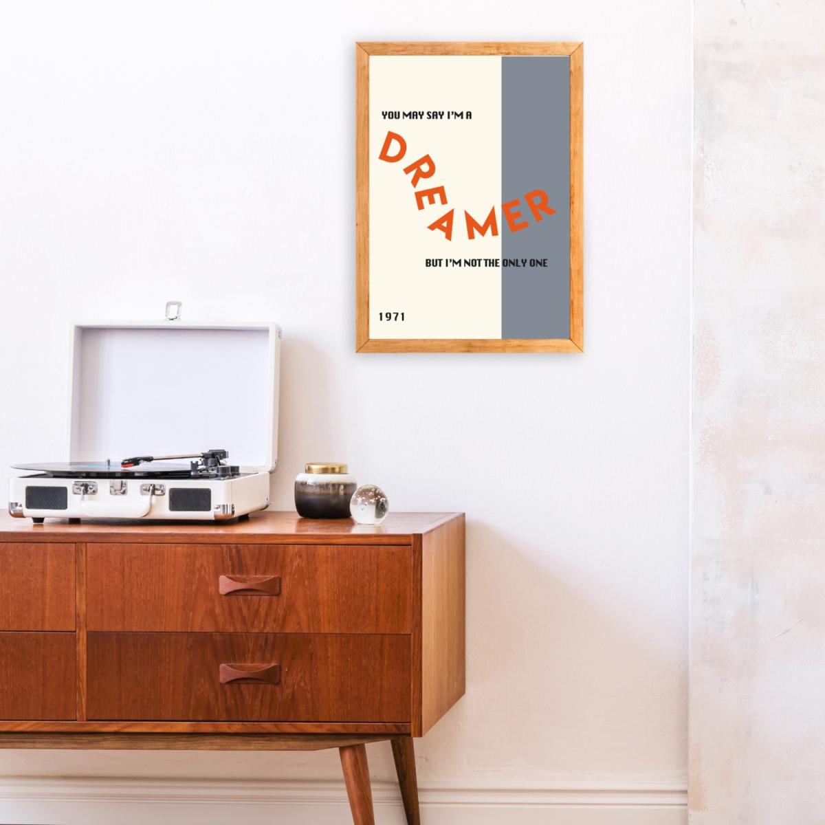 John Lennon Imagine You May Say That I'm A Dreamer Retro Giclée Art Print A3 297 X 420Mm Fanclub – image 2