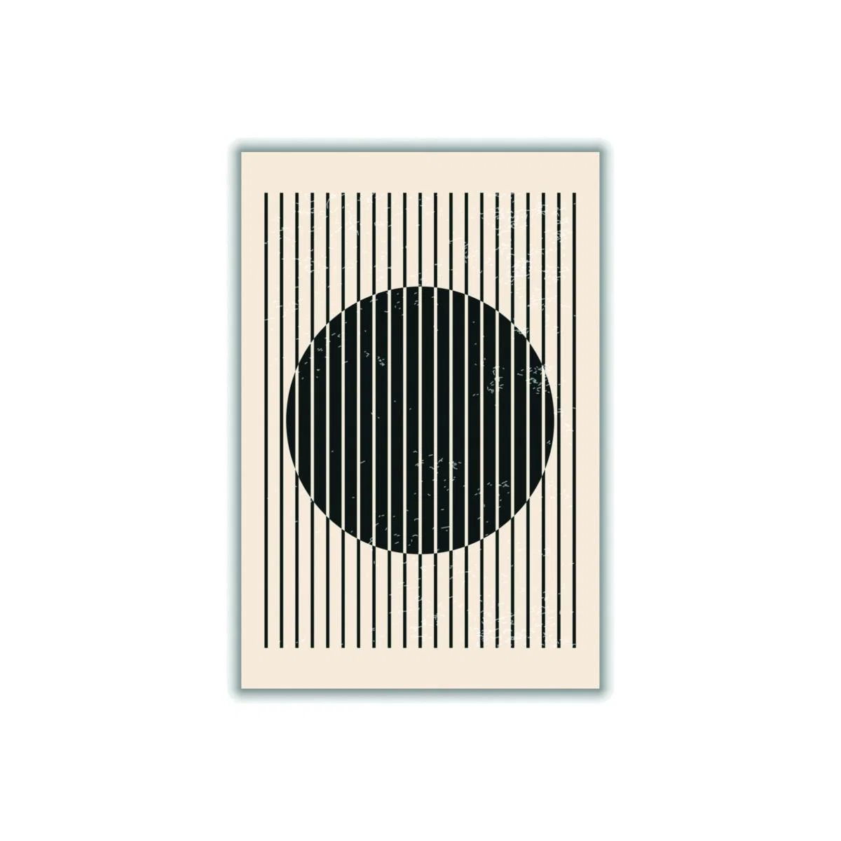 Black & White Geometric Shapes - 1 Medium Stanley Print House – image 1