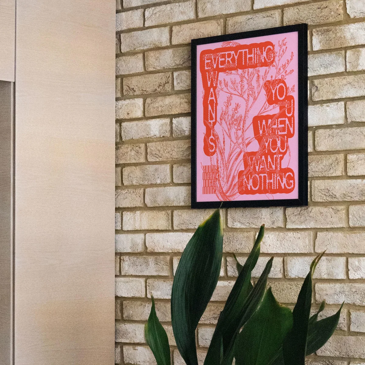 Pink / Purple / Red Everything You Want - Giclee Fine Art Print - Small | 12 X 16" | East Side Studio London – image 4
