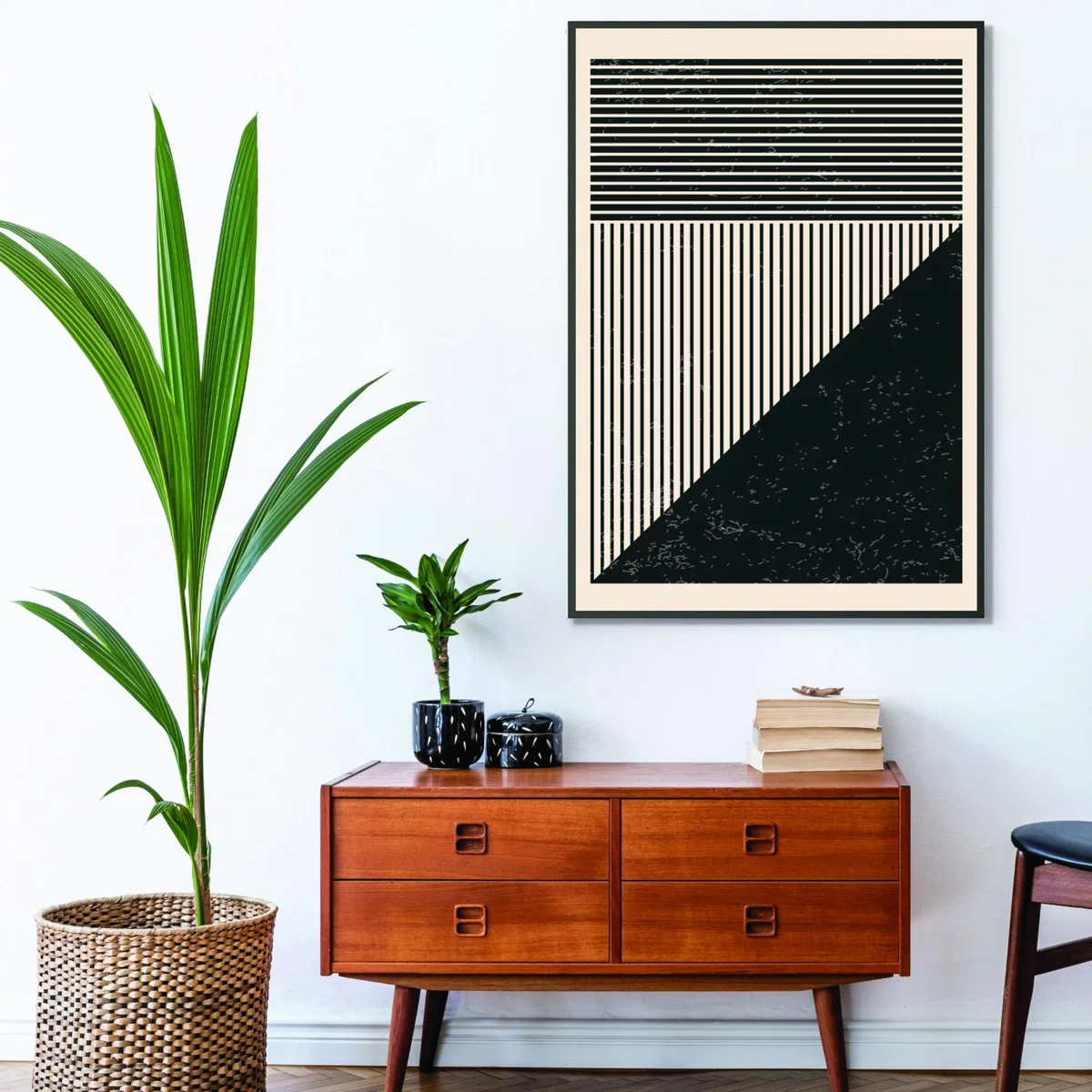 Black And White Lines Series #3 Extra Small Stanley Print House – image 3