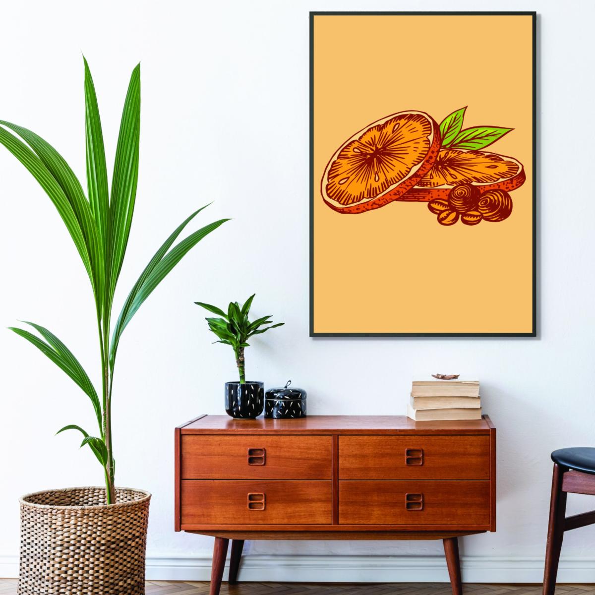 Yellow / Orange Orange Slices Xxs Stanley Print House – image 3