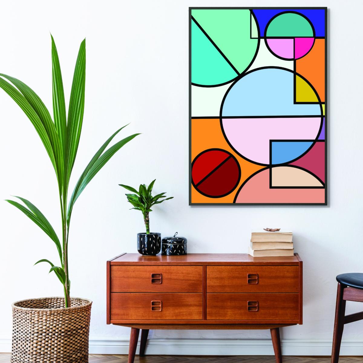 Abstract Circles Collection #4 Xxs Stanley Print House – image 3