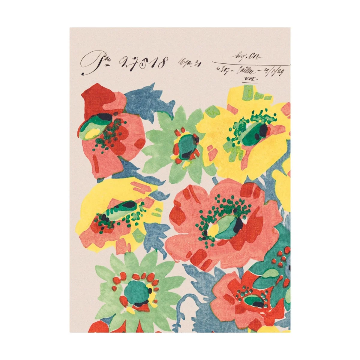 Summer Poppies Ii - 50X70 Print~Sisters – image 2