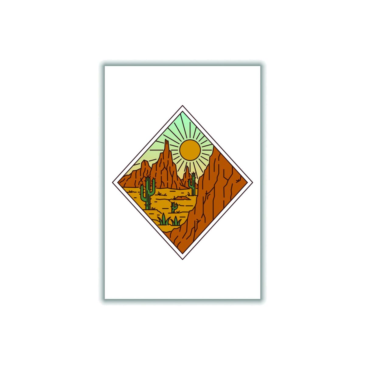 Brown Desert Vibes Extra Large Stanley Print House – image 1