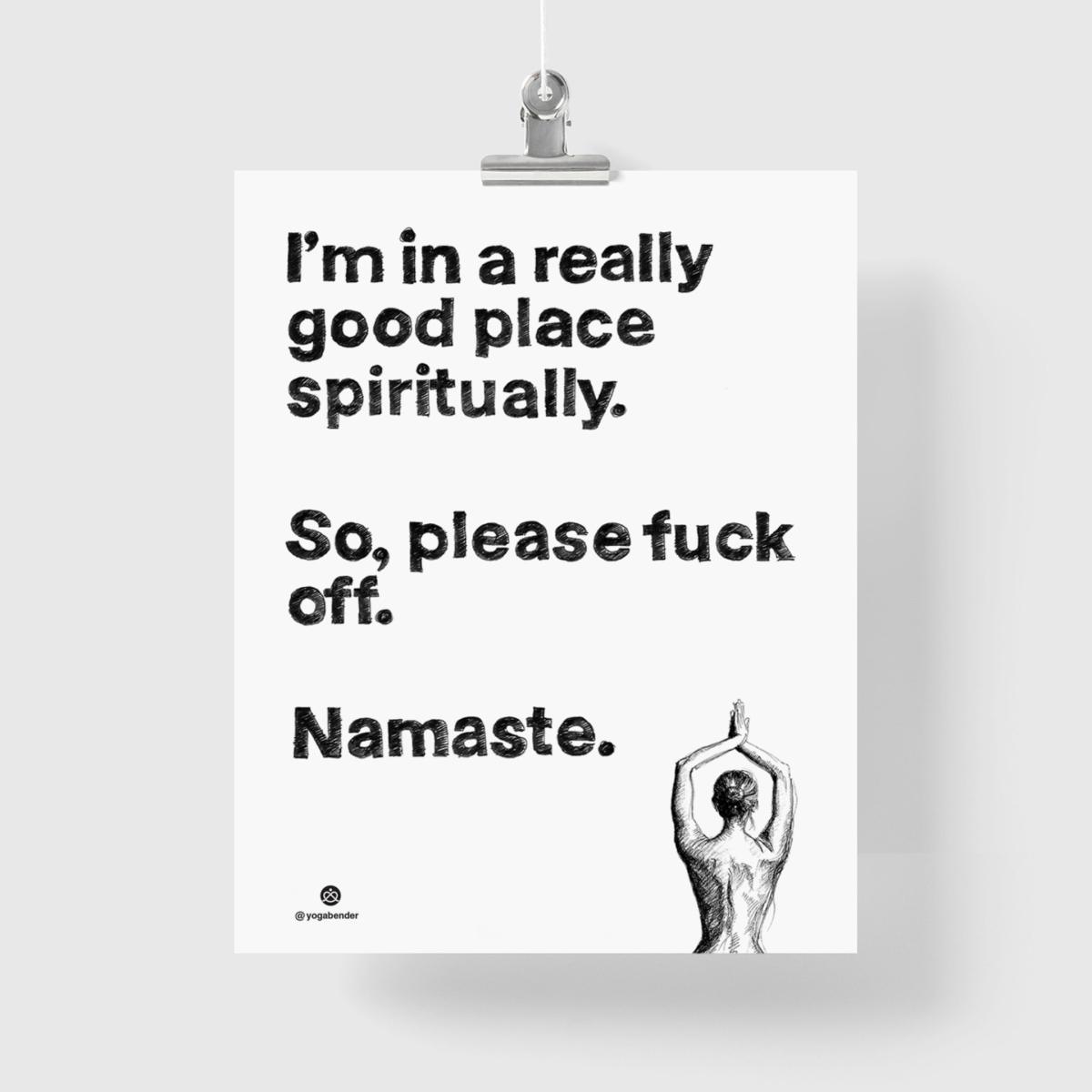 Black / White Capsule Edition Travel Art Print: Namaste From India And Bali Awol – image 5