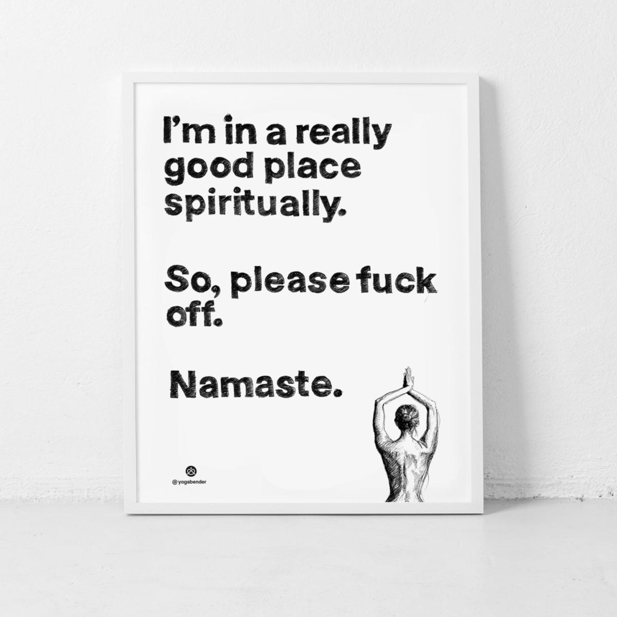 Black / White Capsule Edition Travel Art Print: Namaste From India And Bali Awol – image 6