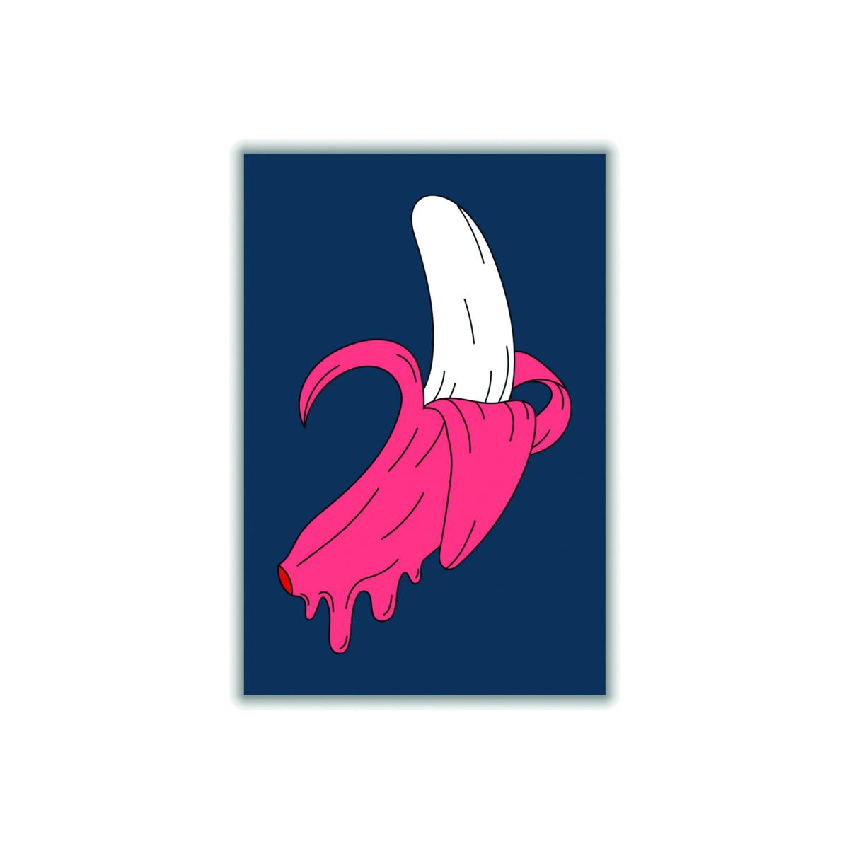 Pink / Purple Melting Banana Medium Stanley Print House – image 1