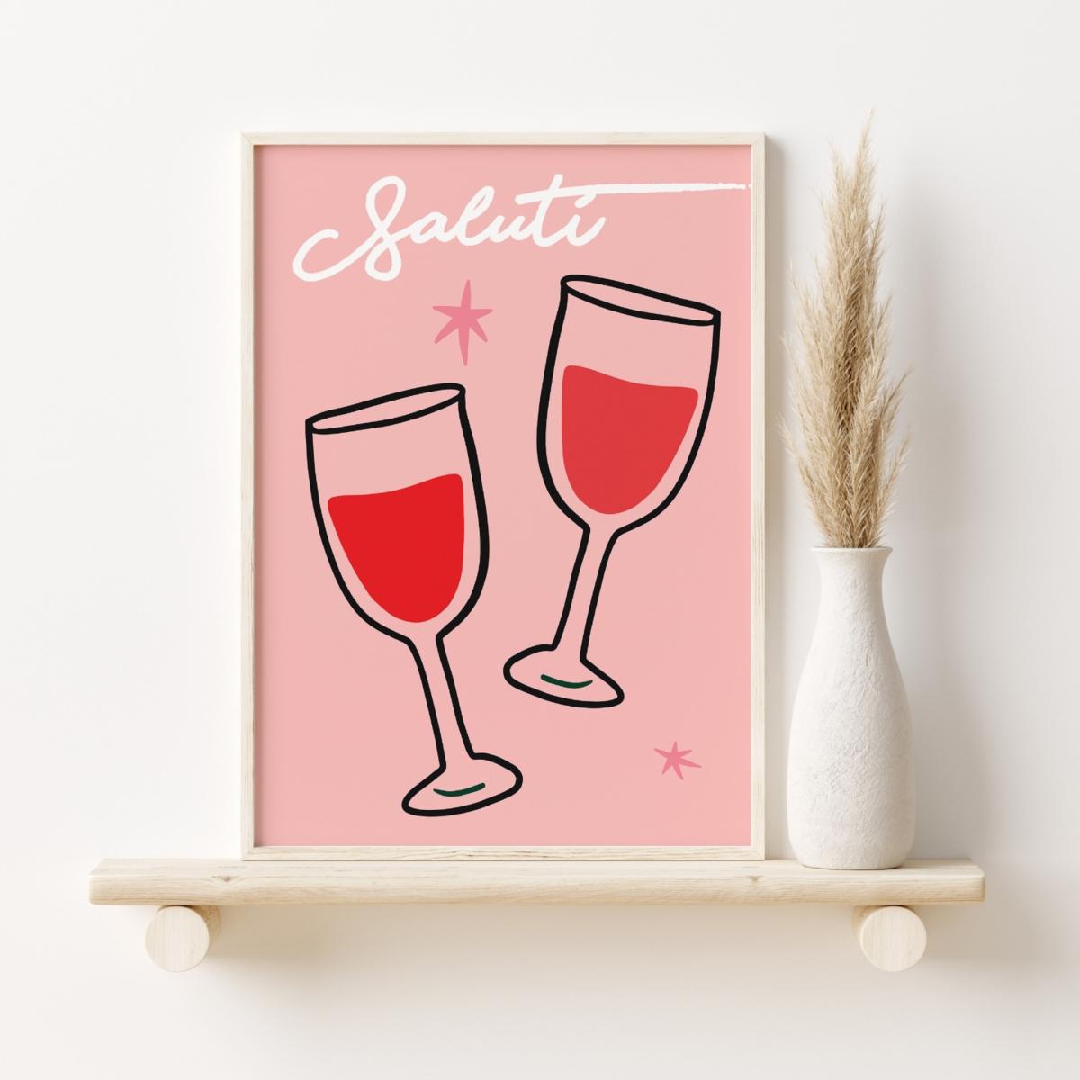 Pink / Purple Saluti Print Sofe Store – image 3