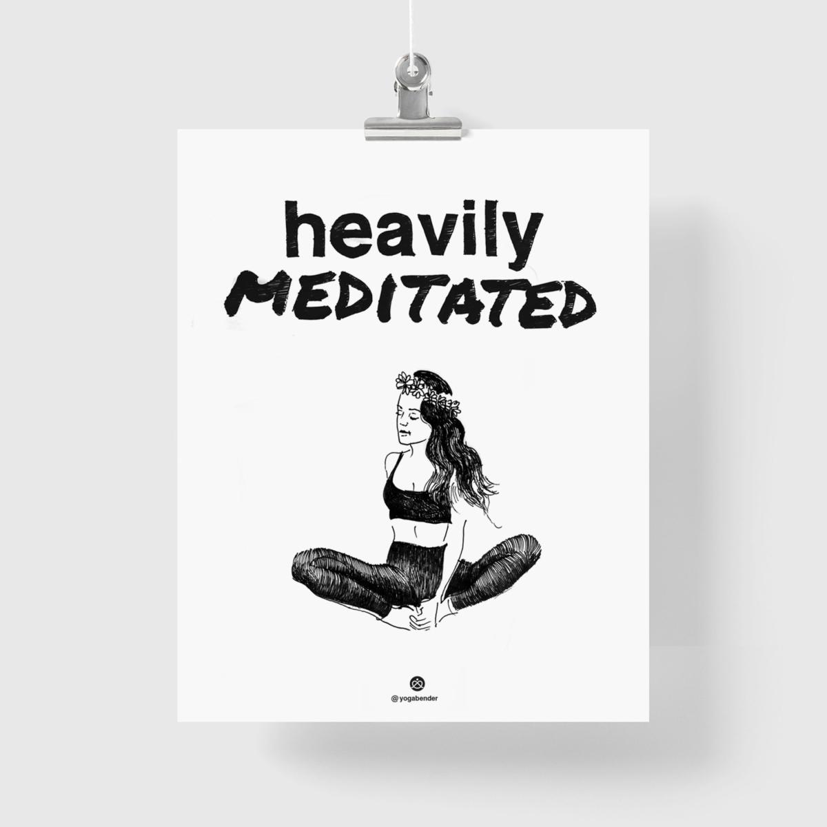 Black / White Capsule Edition Yogabender In Bali, Meditated Awol – image 2