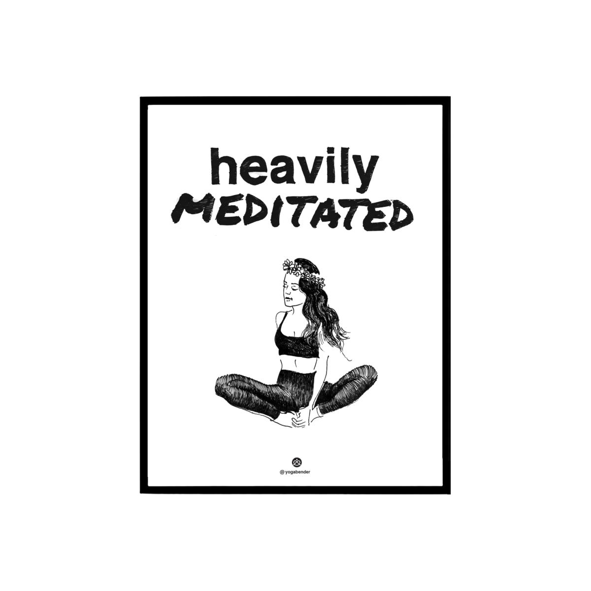 Black / White Capsule Edition Yogabender In Bali, Meditated Awol – image 1