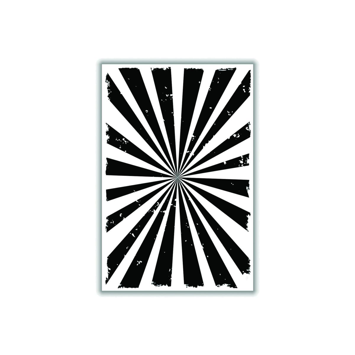 Black Sun Rays Xxs Stanley Print House – image 1