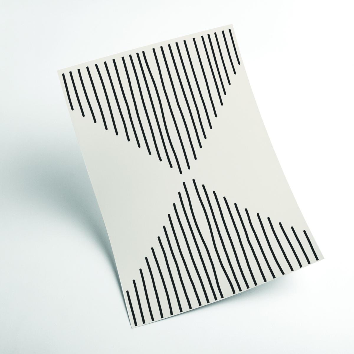 Black Minimal Line Design 4 Small Stanley Print House – image 2